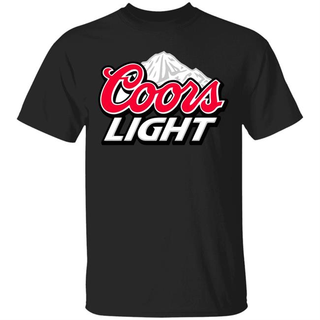 Coors Light Beer Hoodie Navy T Shirt