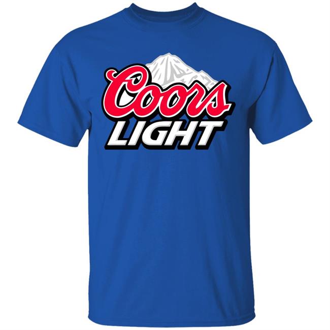 Coors Light Beer Hoodie Navy T Shirt Coors Light Beer Hoodie Navy T Shirt