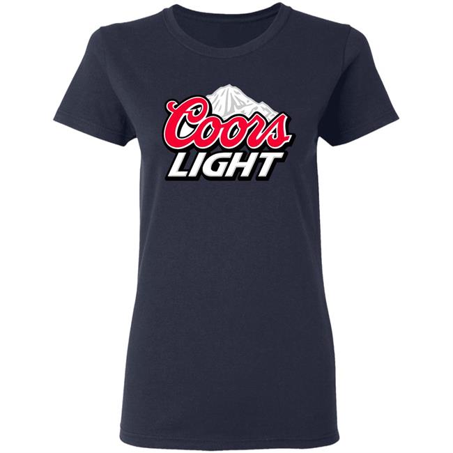 Coors Light Beer Hoodie Navy T Shirt Coors Light Beer Hoodie Navy T Shirt