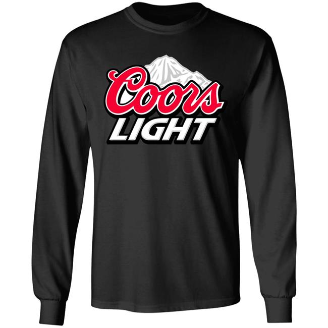 Coors Light Beer Hoodie Navy T Shirt Coors Light Beer Hoodie Navy T Shirt