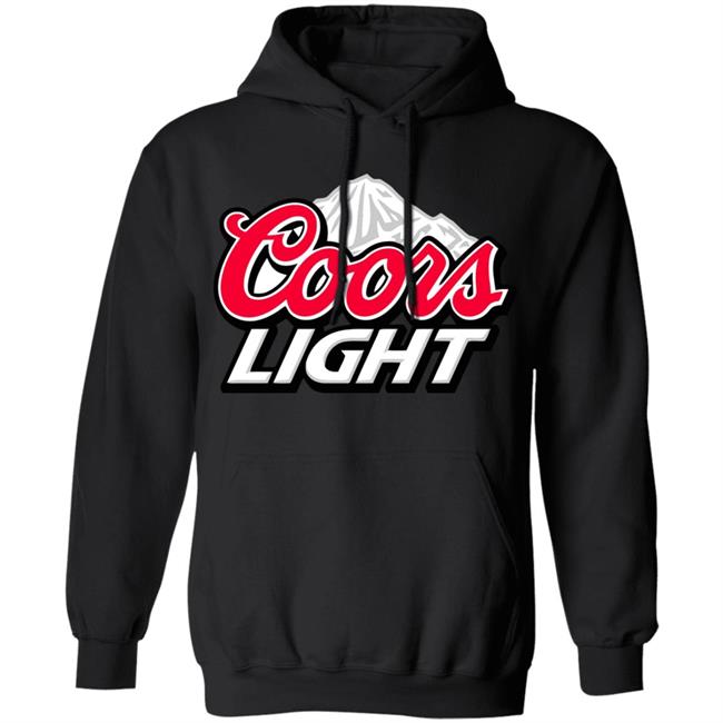 Coors Light Beer Hoodie Navy T Shirt Coors Light Beer Hoodie Navy T Shirt