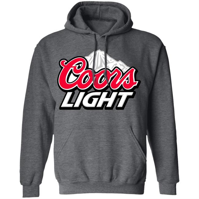 Coors Light Beer Hoodie Navy T Shirt Coors Light Beer Hoodie Navy T Shirt