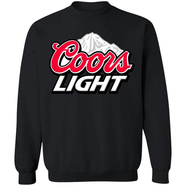 Coors Light Beer Hoodie Navy T Shirt Coors Light Beer Hoodie Navy T Shirt