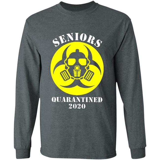 Senior Quarantined Class Of 2020 Graduation T-Shirt Senior Quarantined Class Of 2020 Graduation T-Shirt