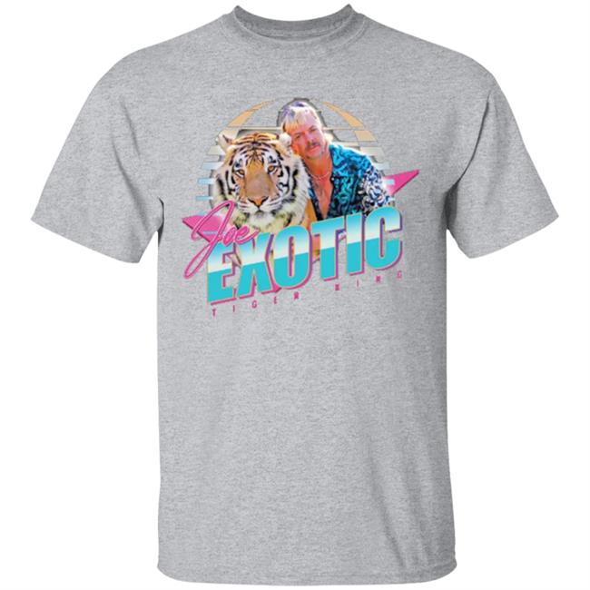 Joe Exotic The Tiger King 80's Jumper Sweatshirt Cat Rescue TV Show Series Retro T Shirt Joe Exotic The Tiger King 80's Jumper Sweatshirt Cat Rescue TV Show Series Retro T Shirt