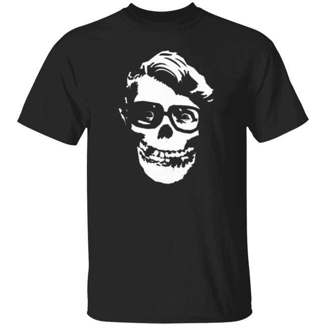 Men’s Misfits Rock Band T-shirt Black White Skull Logo