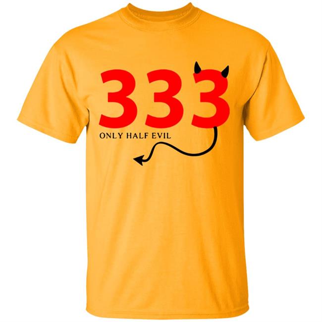 333 Only Half Evil Hooded Sweatshirt 333 Only Half Evil Hooded Sweatshirt
