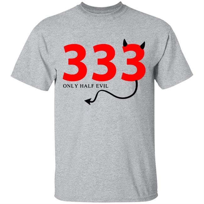 333 Only Half Evil Hooded Sweatshirt 333 Only Half Evil Hooded Sweatshirt