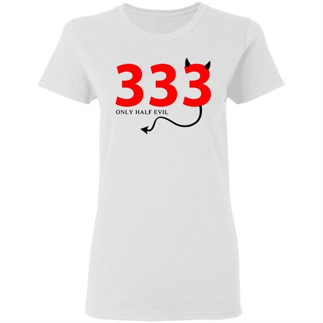 333 Only Half Evil Hooded Sweatshirt 333 Only Half Evil Hooded Sweatshirt