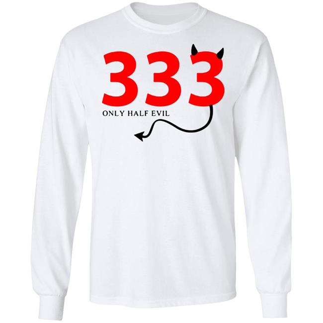 333 Only Half Evil Hooded Sweatshirt 333 Only Half Evil Hooded Sweatshirt