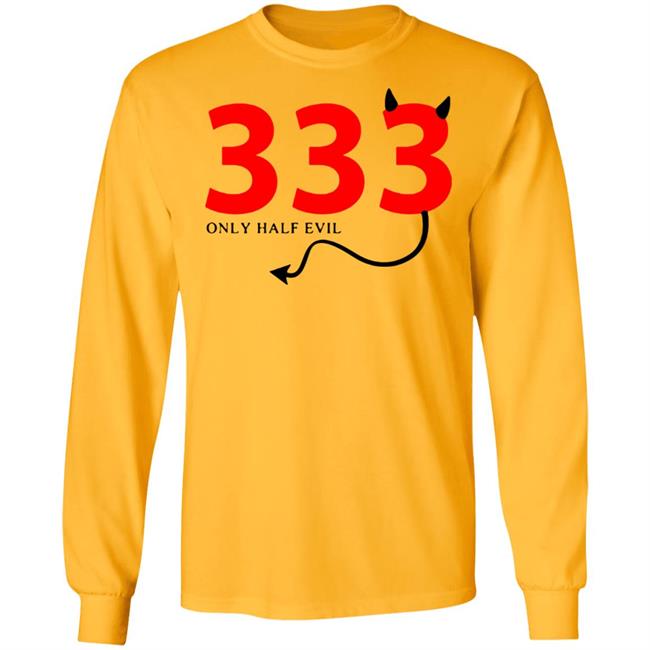 333 Only Half Evil Hooded Sweatshirt 333 Only Half Evil Hooded Sweatshirt