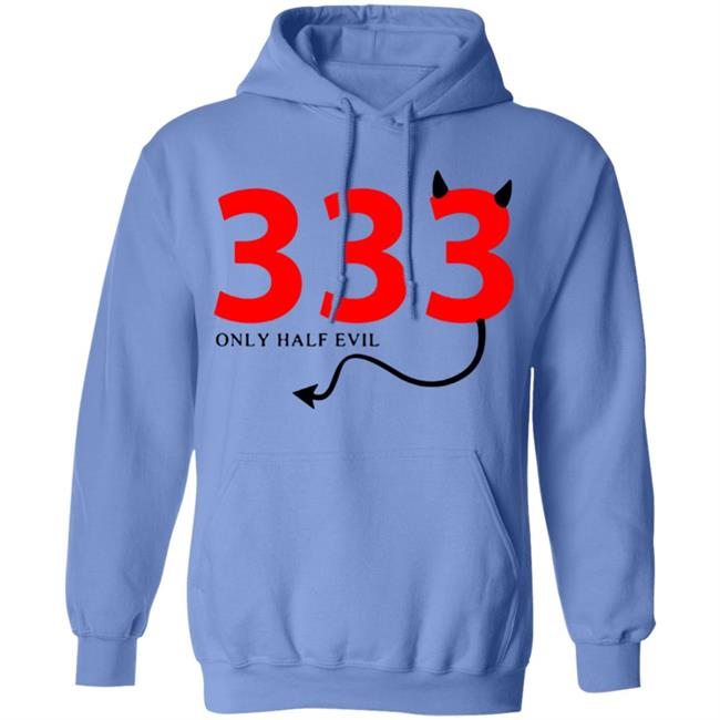 333 Only Half Evil Hooded Sweatshirt 333 Only Half Evil Hooded Sweatshirt
