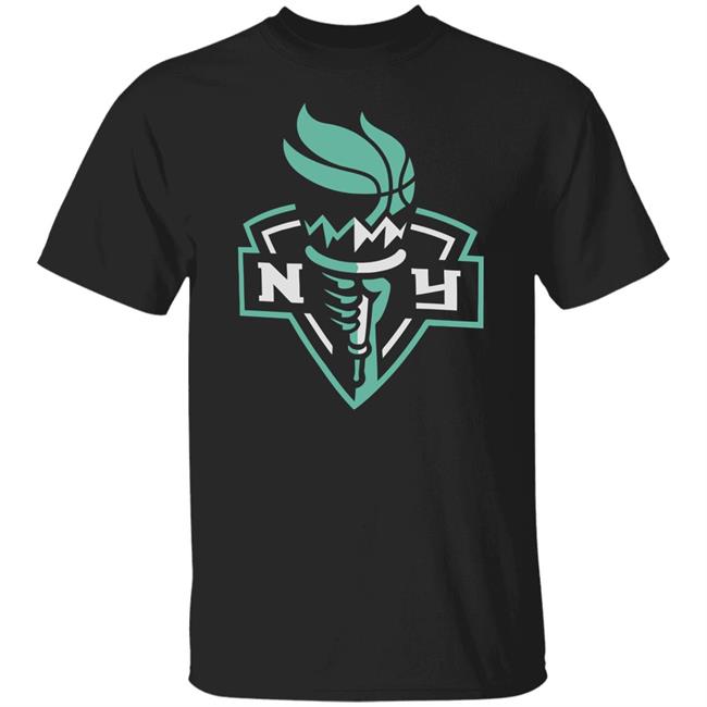 Women's New York Liberty Fanatics Branded Black Primary Logo Pullover Hoodie