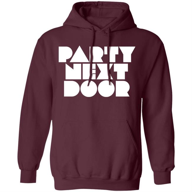 PARTYNEXTDOOR White Pullover Hoodie PARTYNEXTDOOR White Pullover Hoodie