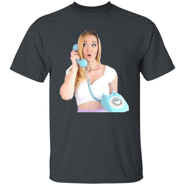 Alisha Marie On The Phone T Shirt Alisha Marie On The Phone T Shirt