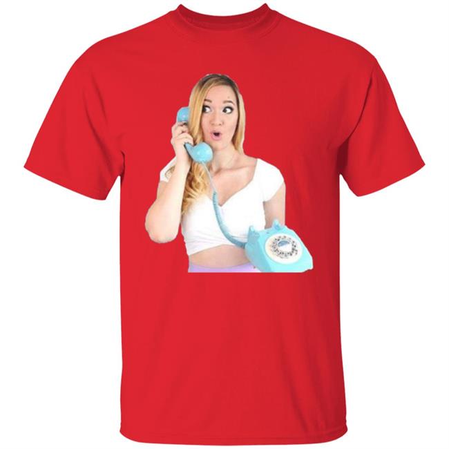 Alisha Marie On The Phone T Shirt Alisha Marie On The Phone T Shirt