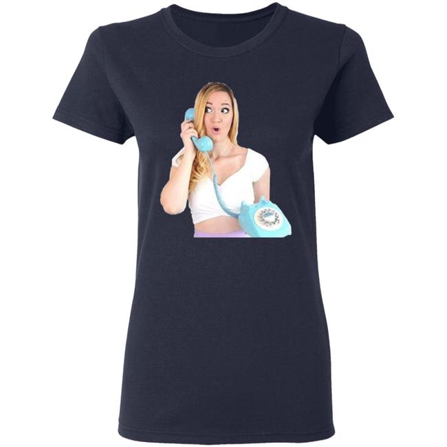 Alisha Marie On The Phone T Shirt Alisha Marie On The Phone T Shirt