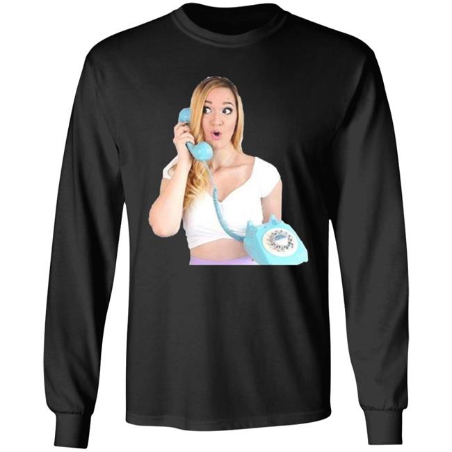 Alisha Marie On The Phone T Shirt Alisha Marie On The Phone T Shirt