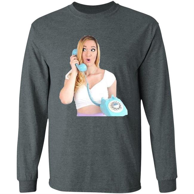 Alisha Marie On The Phone T Shirt Alisha Marie On The Phone T Shirt