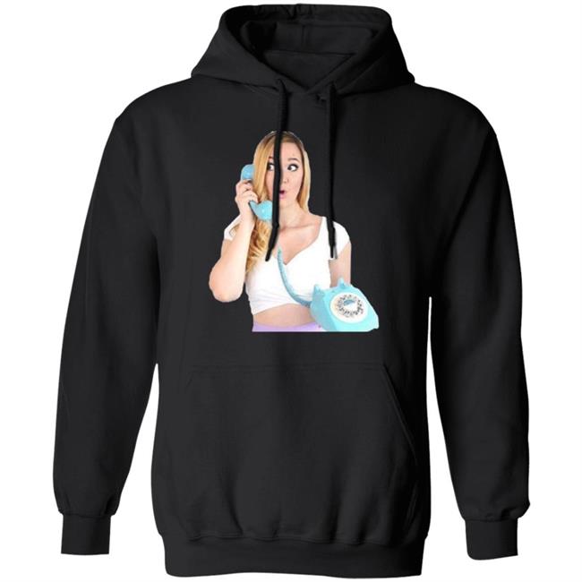 Alisha Marie On The Phone T Shirt Alisha Marie On The Phone T Shirt