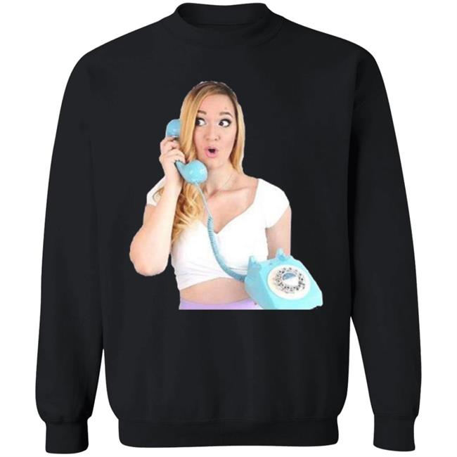 Alisha Marie On The Phone T Shirt Alisha Marie On The Phone T Shirt