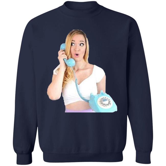 Alisha Marie On The Phone T Shirt Alisha Marie On The Phone T Shirt