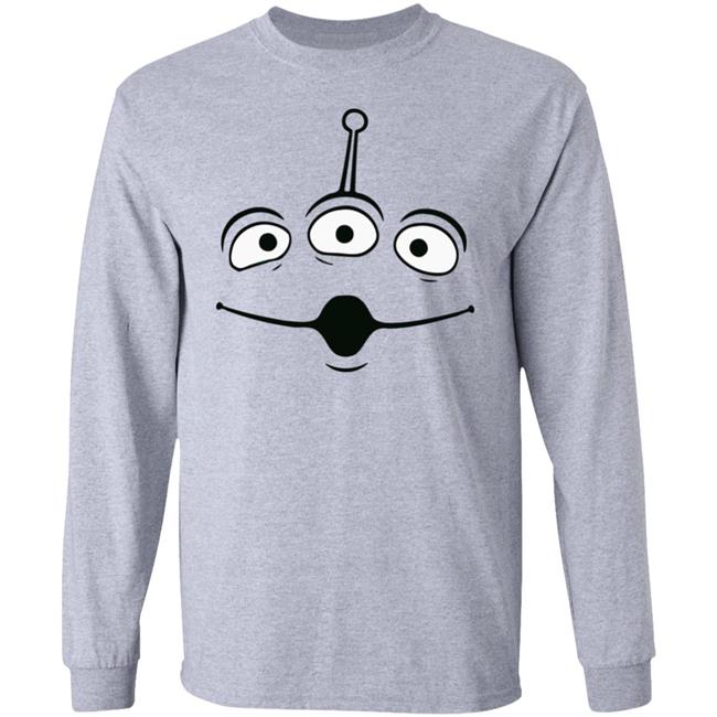 Disney Pixar Toy Story Alien Face Halloween Graphic T Shirt Disney Pixar Toy Story Alien Face Halloween Graphic T Shirt