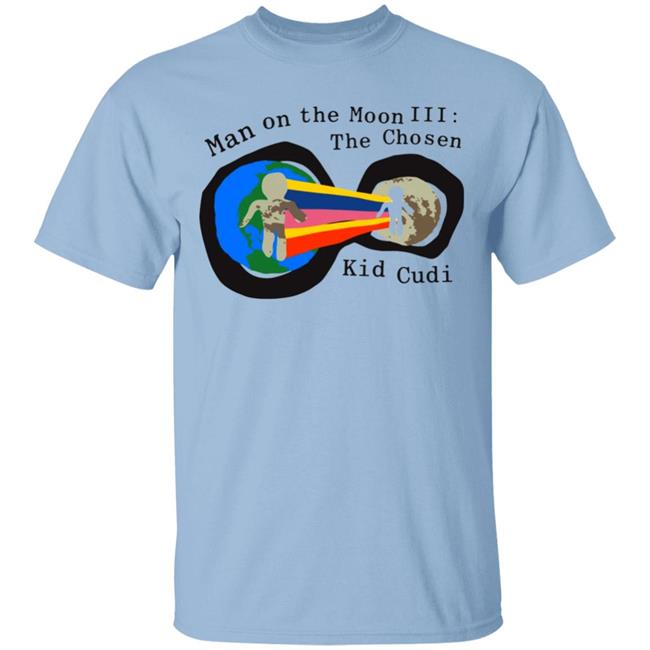Man On The Moon 3 T Shirt Kid Cudi Merch Cpfm For Motm Iii Heaven On Earth T-Shirt