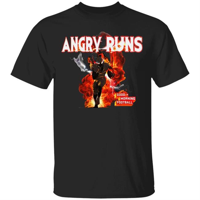 Angry Runs T Shirt Angry Runs Good Morning Football T Shirt Hoodie Sweatshirt