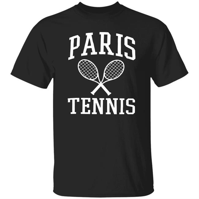 Paris Tennis T Shirt Hoodie Sweatshirt