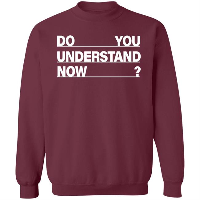 Do You Understand Now SHIRT Do You Understand Now Hoodie Sweatshirt Do You Understand Now SHIRT Do You Understand Now Hoodie Sweatshirt