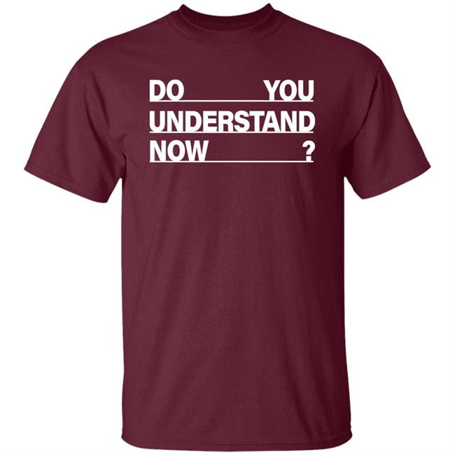 Do You Understand Now SHIRT Do You Understand Now Hoodie Sweatshirt Do You Understand Now SHIRT Do You Understand Now Hoodie Sweatshirt