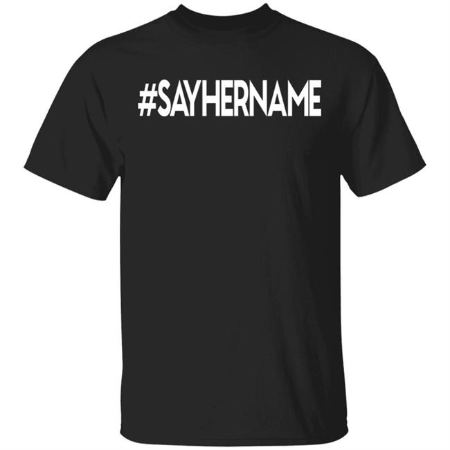 Drew Brees Say Her Name Shirt Black Hoodie swaetshirt