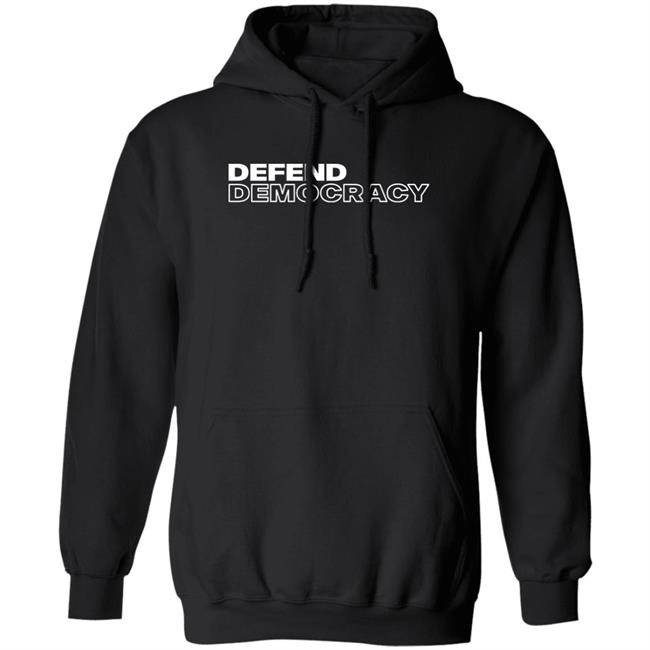 Republicans Against Trumpism Defend Democracy Hoodie Reps4biden Merch