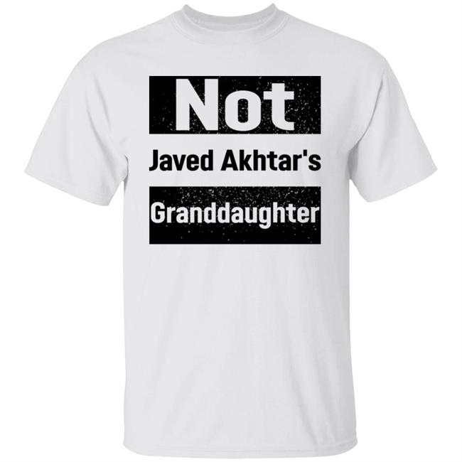Not Javed Akhtar's Granddaughter Shirt Urfi Javed Wears Not Javed Akhtar's Granddaughter Shirt To The Airport
