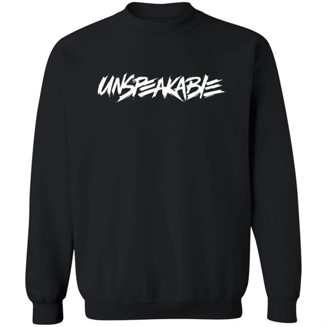Unspeakable Merch Unspeakable Logo T Shirt Hoodie Sweatshirt Unspeakable Merch Unspeakable Logo T Shirt Hoodie Sweatshirt