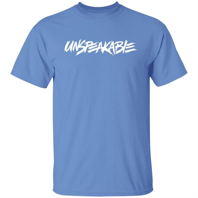 Unspeakable Merch Unspeakable Logo T Shirt Hoodie Sweatshirt
