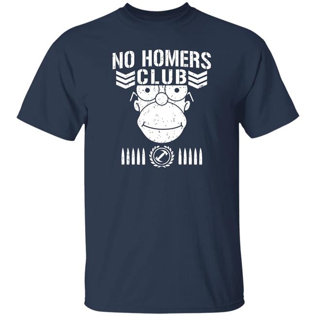 Simpsonswwe No Homers Club Shirt Simpsonswwe No Homers Club Shirt