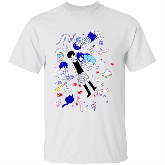 Omori Merch Neighbor's Room T-Shirt Omocat Shop Shirt Omori Merch Omocat Shop Apparel Omocat Shop Store