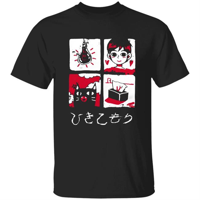 Omori Merch shirt Omori Merch Omori Comic Omocat Shop Store Hoodie Sweatshirt
