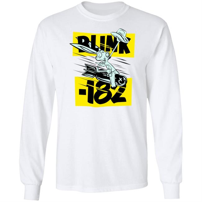 Blink-182 Merch Major Missile Shirt Blink-182 Merch Major Missile Shirt