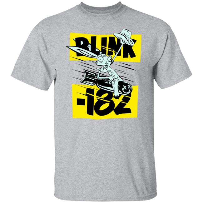 Blink-182 Merch Major Missile Shirt Blink-182 Merch Major Missile Shirt