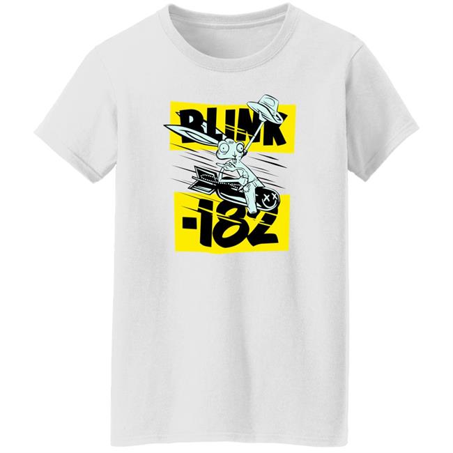 Blink-182 Merch Major Missile Shirt Blink-182 Merch Major Missile Shirt