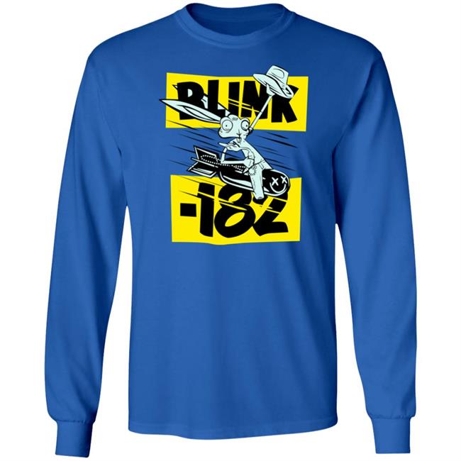 Blink-182 Merch Major Missile Shirt Blink-182 Merch Major Missile Shirt