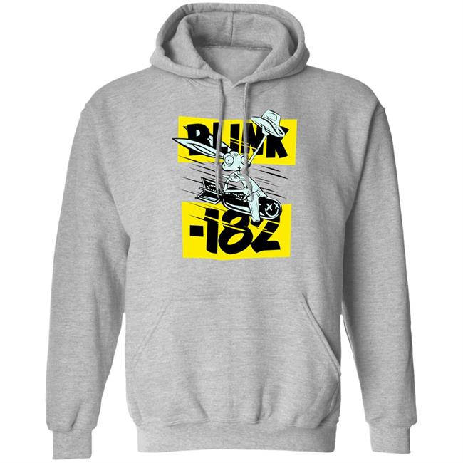 Blink-182 Merch Major Missile Shirt Blink-182 Merch Major Missile Shirt