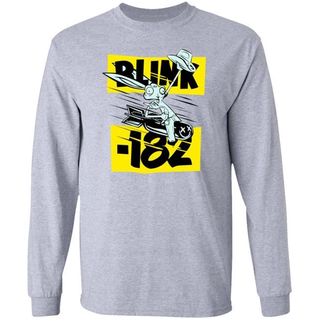 Blink-182 Merch Major Missile Shirt Blink-182 Merch Major Missile Shirt