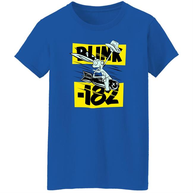 Blink-182 Merch Major Missile Shirt Blink-182 Merch Major Missile Shirt