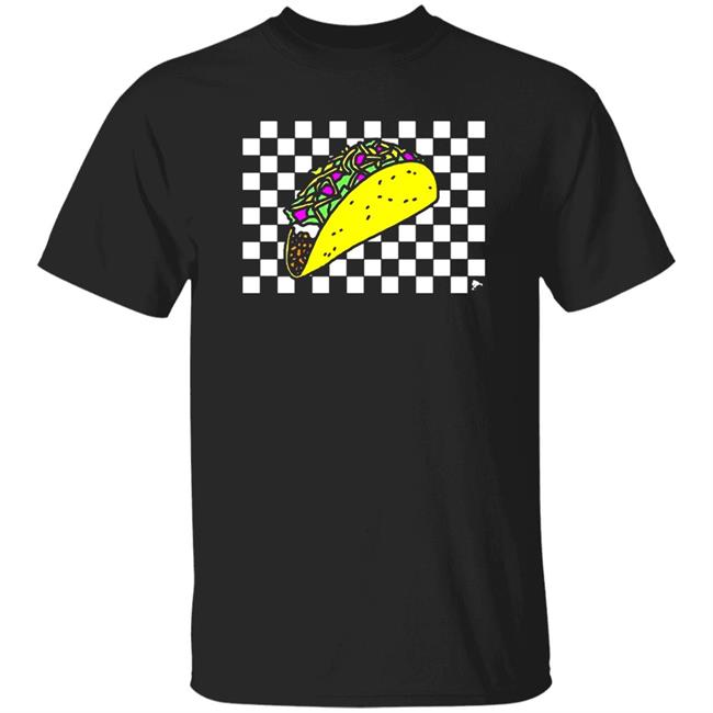 Checkered Taco Shirt Taco Bell Shirt Checkered Taco Shirt Taco Bell Shirt Taco Bell Employee Shirt Hoodie sweatshirt