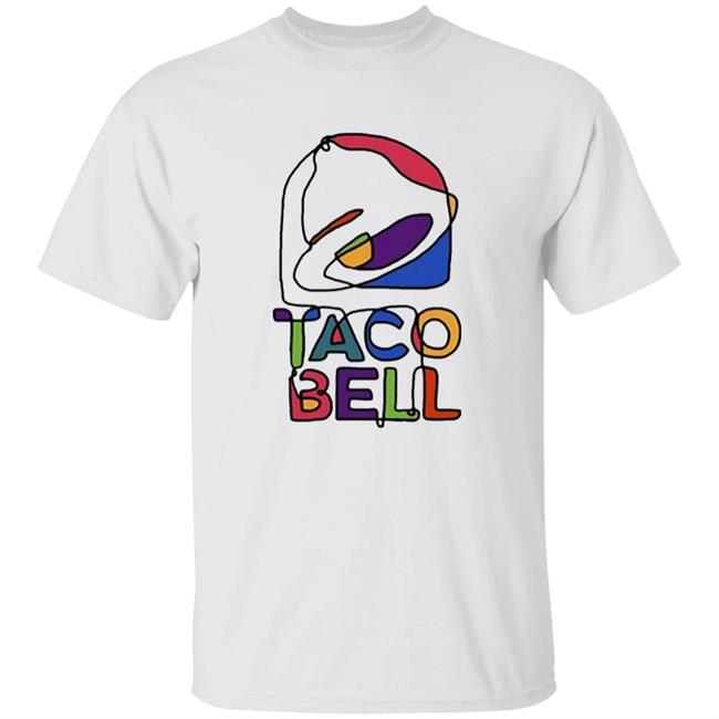 Taco Bell Trippy Logo Shirt Taco Bell Merch Taco Bell Employee Shirt Taco Bell Shirt Hoodie Sweatshirt