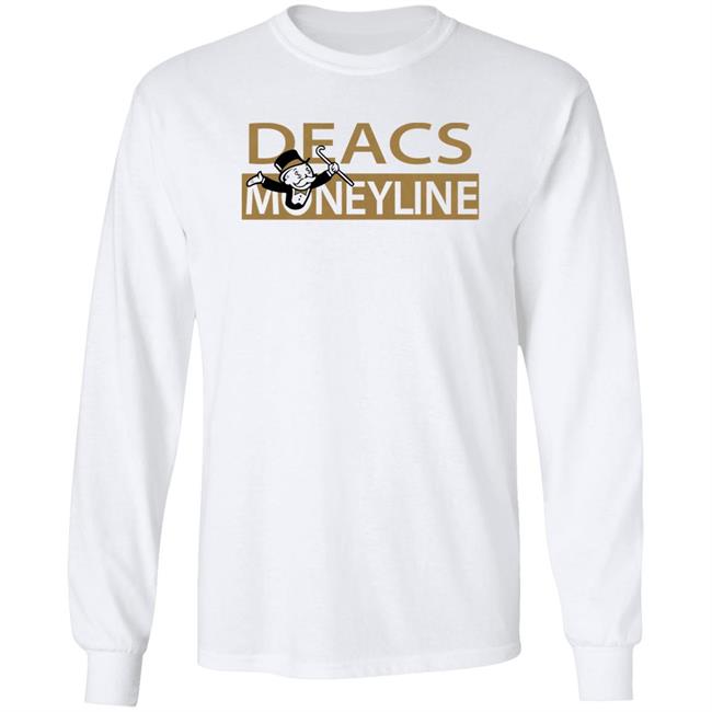 Deacs Moneyline Shirt Billy B Tees Merch Deacs Moneyline Shirt Billy B Tees Merch